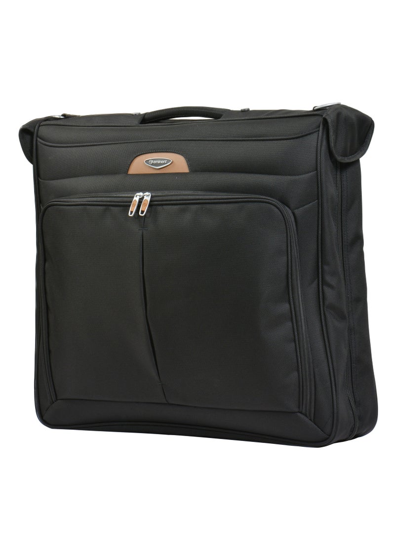 eminent Garment Bags for Travel Large Suit Travel Bag for Men Women with Shoulder Strap Convertible Carry On Garment Bag Gift for Business Trip 2 in 1 Hanging Suitcase Luggage Bag for Travel Black S0180  - Image 1
