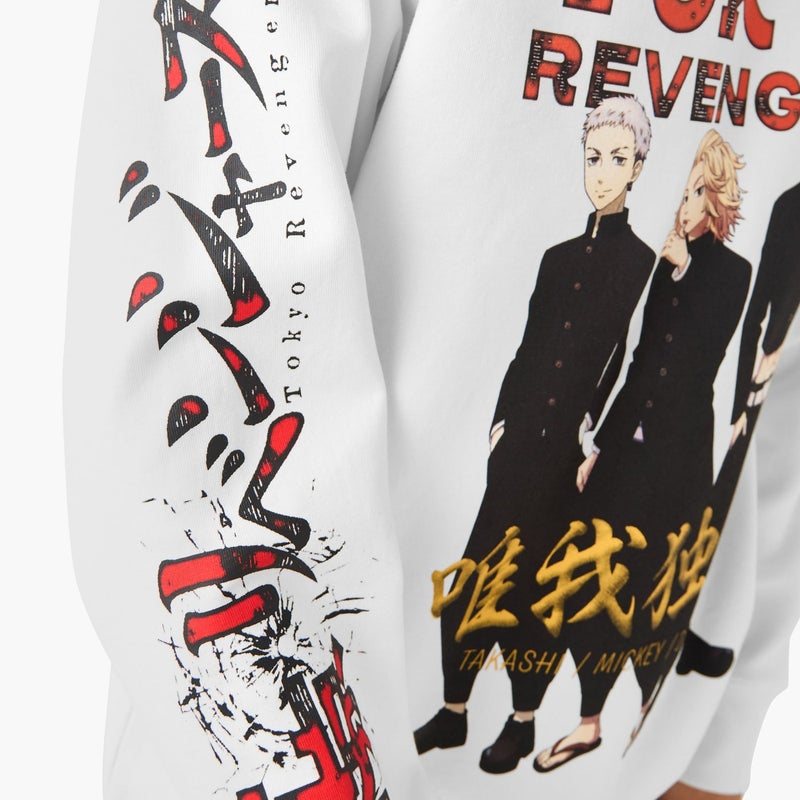 SP Characters Tokyo Revengers Graphic Print Sweatshirt - Image 4