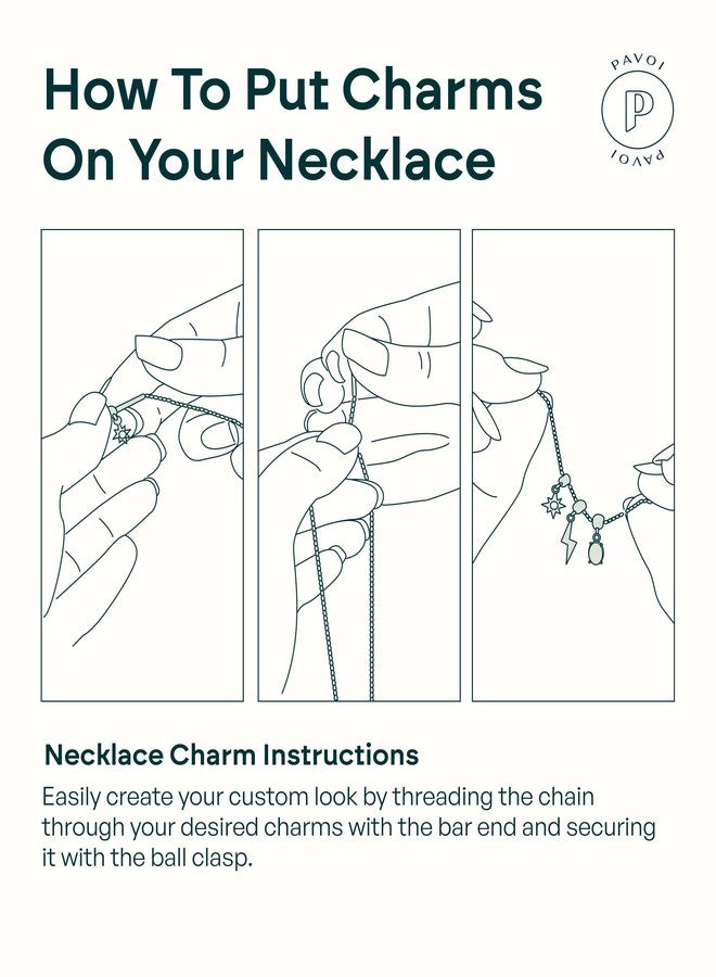 PAVOI 14K Yellow Gold Plated Dainty Dog Tag Charm Pendant Mom Necklace for Women - Gold Adjustable Sliding Chain Mama Necklace Jewelry for Mothers Day - Mom and Son Gift Removable Charm Pendant - Image 3