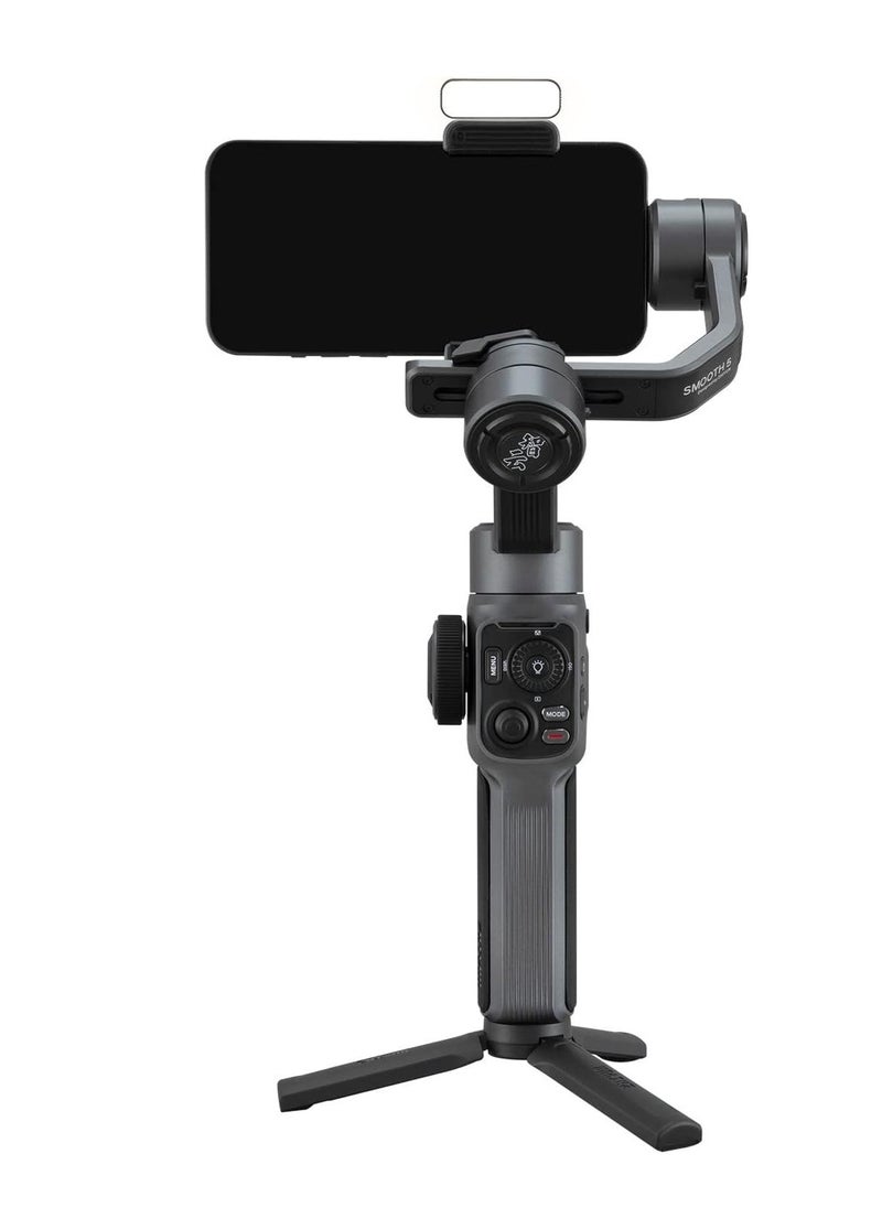 Zhiyun Smooth 5 Combo Professional 3-Axis Handheld Gimbal Stabilizer for Smartphone  - Image 2