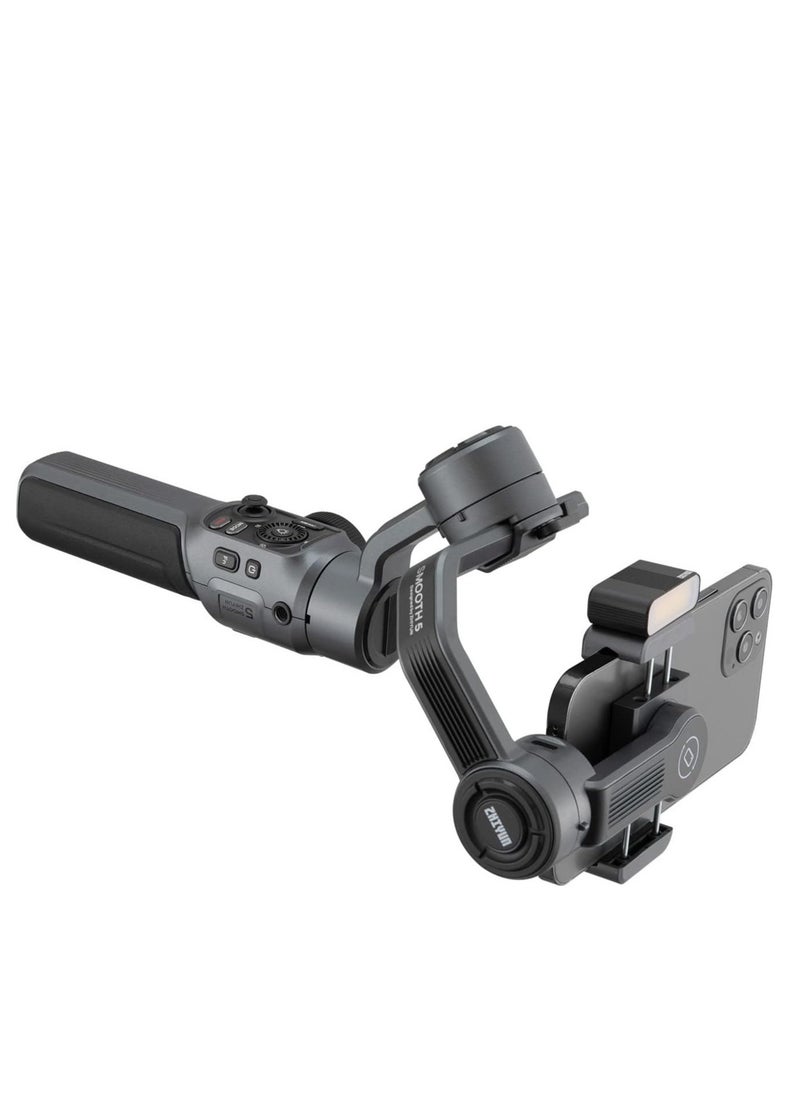 Zhiyun Smooth 5 Combo Professional 3-Axis Handheld Gimbal Stabilizer for Smartphone  - Image 4