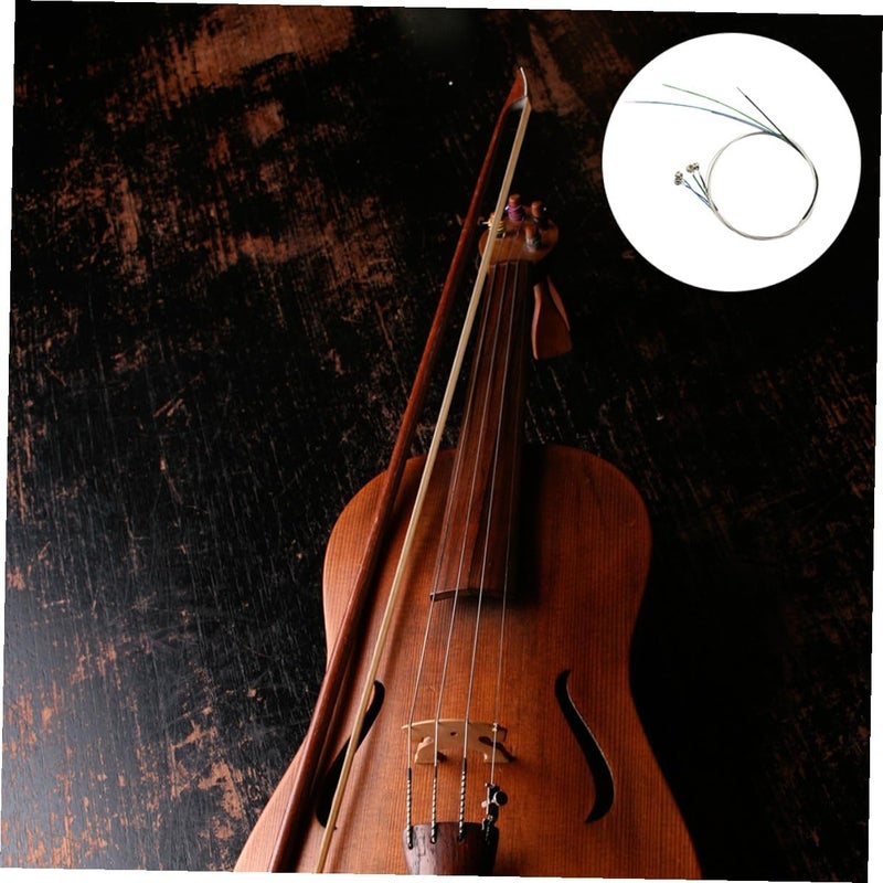 8pcs Full Violin Strings Replacement Bright Tone Violin Accessories Easy to Install Stable Vibration with Smooth Hand Feel - Image 5