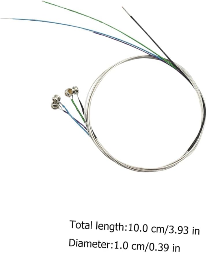8pcs Full Violin Strings Replacement Bright Tone Violin Accessories Easy to Install Stable Vibration with Smooth Hand Feel - Image 3