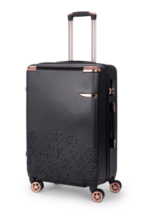 ليمرا طقم شنط سفر مكون من 6 حقائب أمتعة لون أسود بمقاس 32"/28"/24"/20"/15"/12 انش  - Image 4