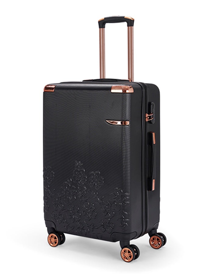 ليمرا طقم شنط سفر مكون من 6 حقائب أمتعة لون أسود بمقاس 32"/28"/24"/20"/16"/12 انش - Image 3