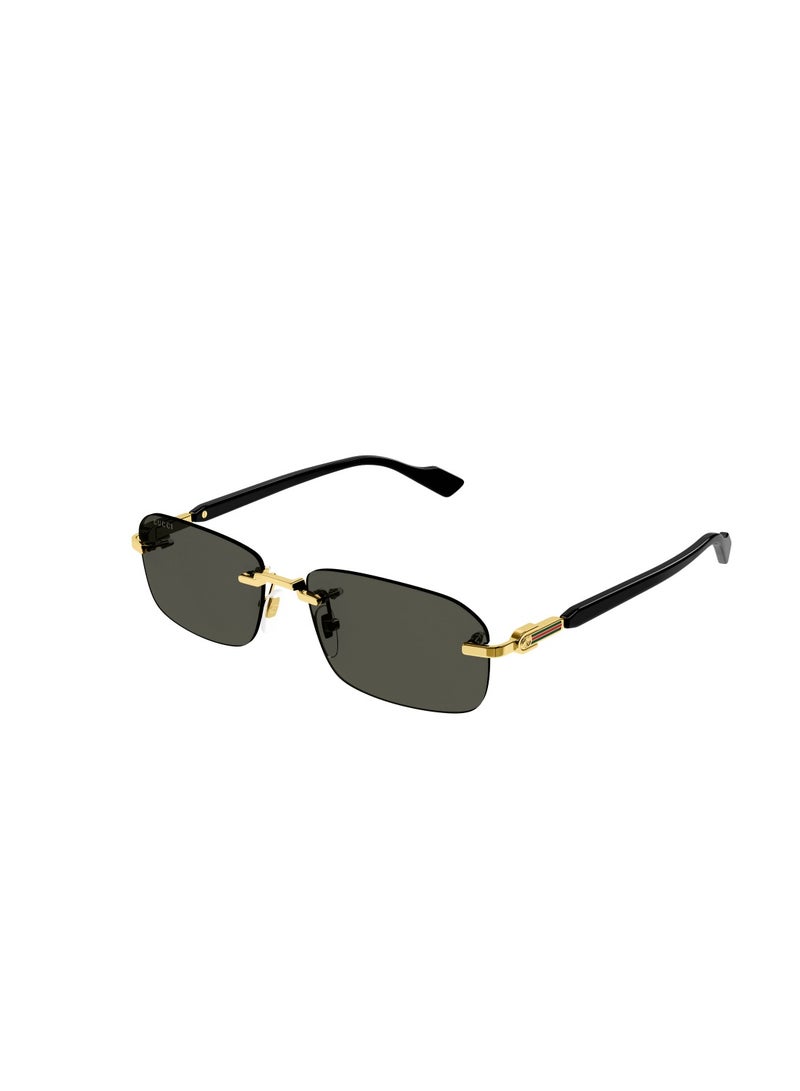 غوتشي نظارة شمسية مستطيلة من غوتشي GG1221S-001  - Image 1