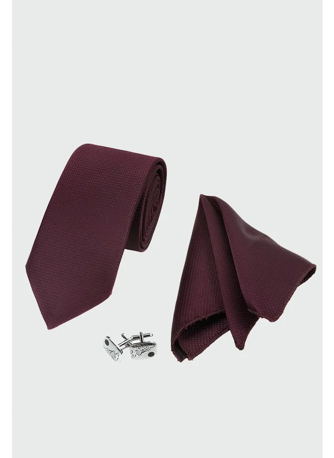 D'S DAMAT D'S Groom Standard Tie Handkerchief Cufflink Tie-Handkerchief Set 0HF1145SET04