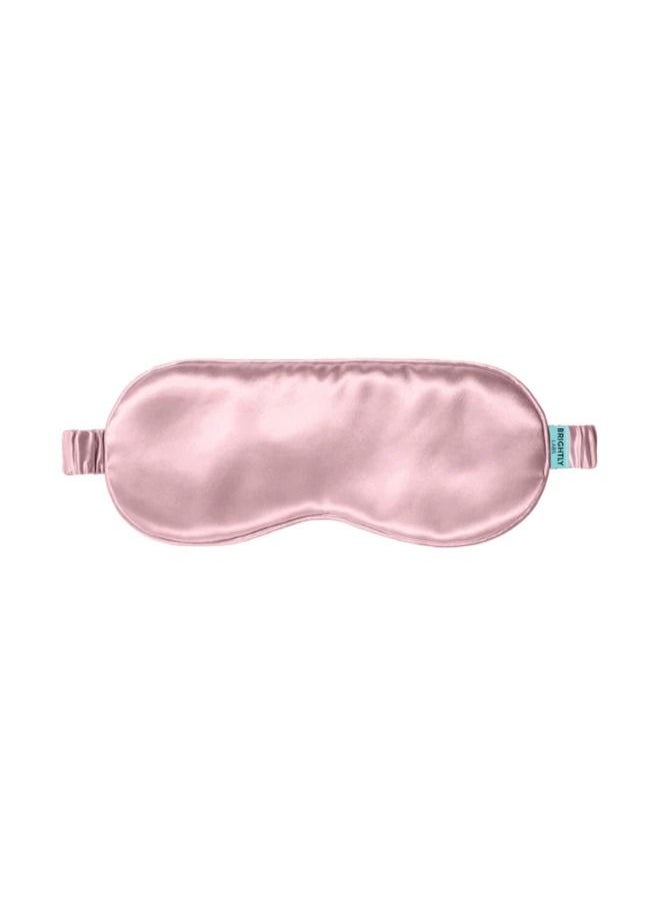 BRIGHTLY LABS Experience ultimate comfort with our Pure Mulberry Silk Contour Eyemask: crafted from 22 Momme silk, infused with silver ions, for serene sleep.  - Image 1