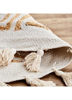Home Box ECO Diamond Round Handmade Jute Rug 90 Cm  - Image 4