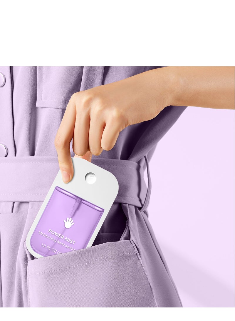 Power Mist Hydrating Hand Sanitizer Spray For Adults And Kids,Spray Hand Sanitizer Travel Size,Hydrating Hand Sanitizer Spray For Adults,Power Mist Hand Sanitizer 45ml (Lavender) - Image 5