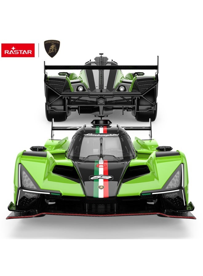 Rastar 1:14 Scale Lamborghini SC63 LMDH Remote Control Car, Officially Licensed Lamborghini RC Toy Car for Kids - Image 3