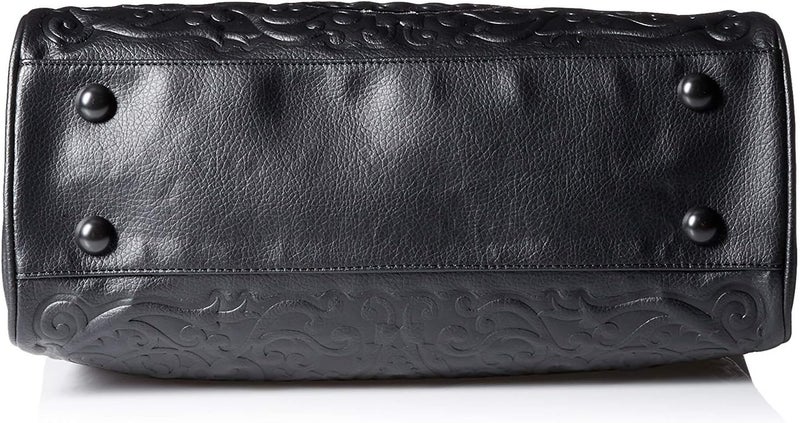 Loungefly Loungefly Lattice Skull Tote Shoulder Bag Black One Size  - Image 4