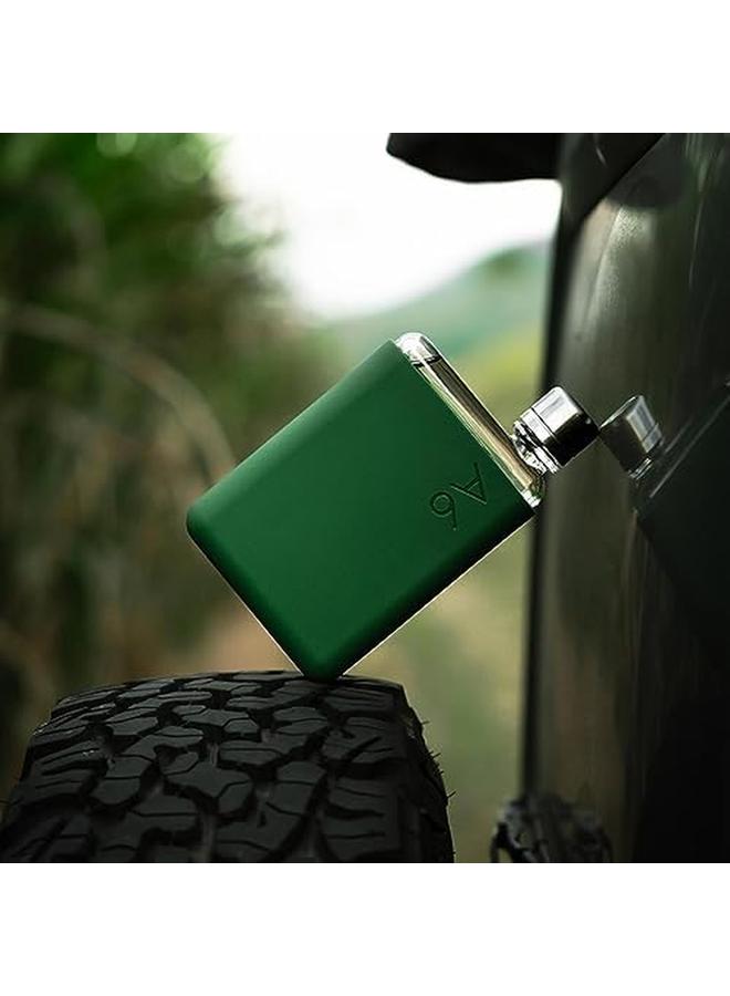 ميمو بوتل غلاف سيليكون A6 باللون الأخضر الطحلب - Image 2