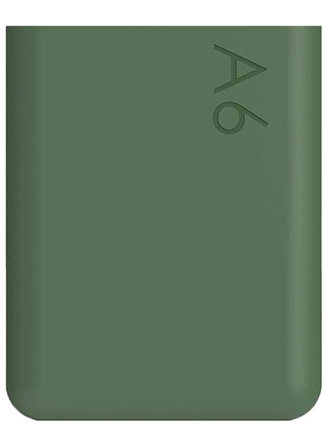 ميمو بوتل غلاف سيليكون A6 باللون الأخضر الطحلب - Image 1