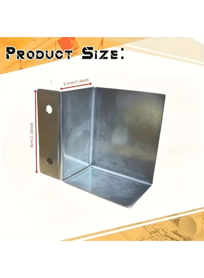 2pcs Heavy Duty Stainless Steel Level Rack Holder For Workshop Garage Truck - Image 2