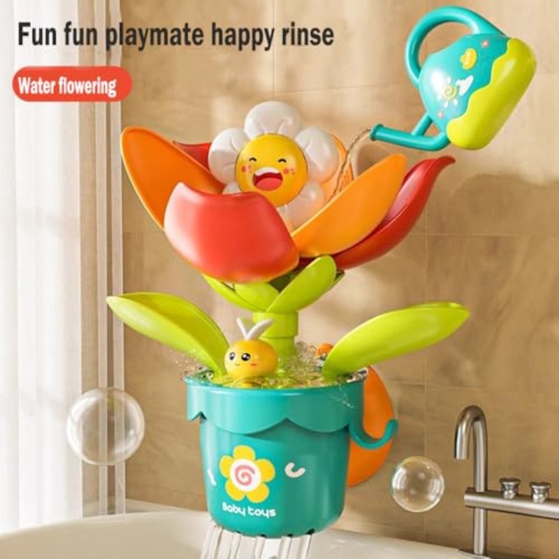 Bath Toys for Toddlers 1-3 Age 1 2 3 4 Year Old Boys Girls Toddler Bath Tub Toys for Baby Infant Water Bath Tub Toys, Durable Interactive Multicolored Infant Toy, Strong Suction Cups - Image 2