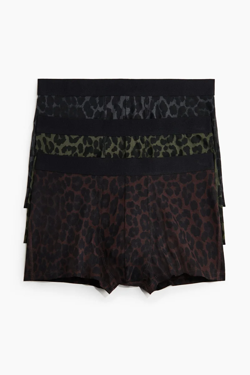 H&M 3-pack cotton short trunks