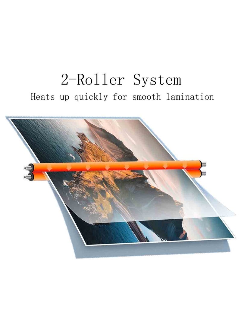 Beone A4 Laminator Machine 9 Inch Thermal Laminator with15 Laminating Pouches  - Image 4