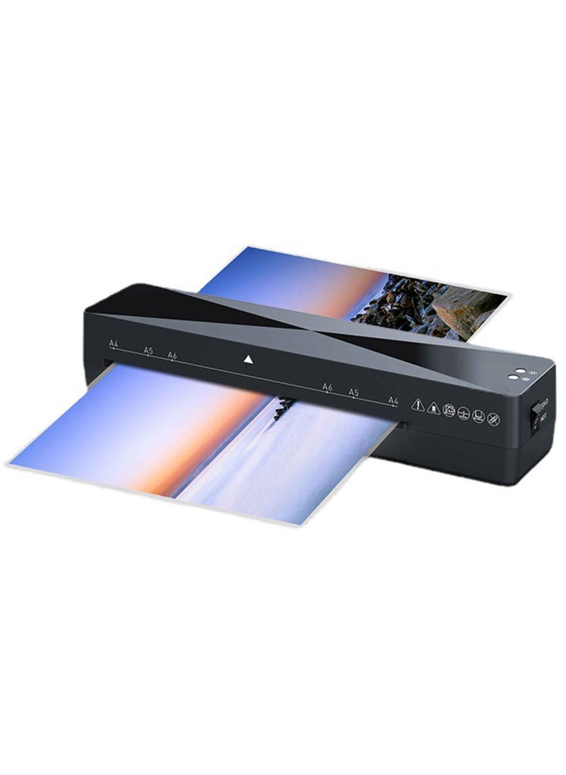 A4 Laminator Machine 9 Inch Thermal Laminator with15 Laminating Pouches