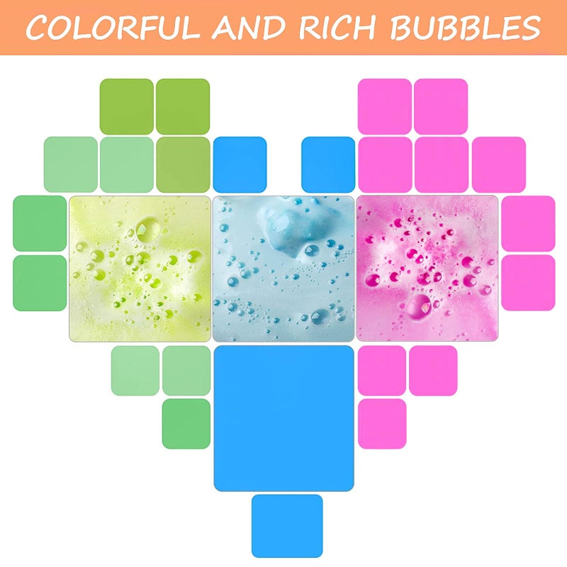Beauwell Bath Bombs for Kids, XXXL Bath Bombs with Surprise Inside Unicorns Gifts for Girls, Natural Organic Kids Bubble Bath, Christmas Stocking Stuffers for Kids Christmas Gifts - Image 3