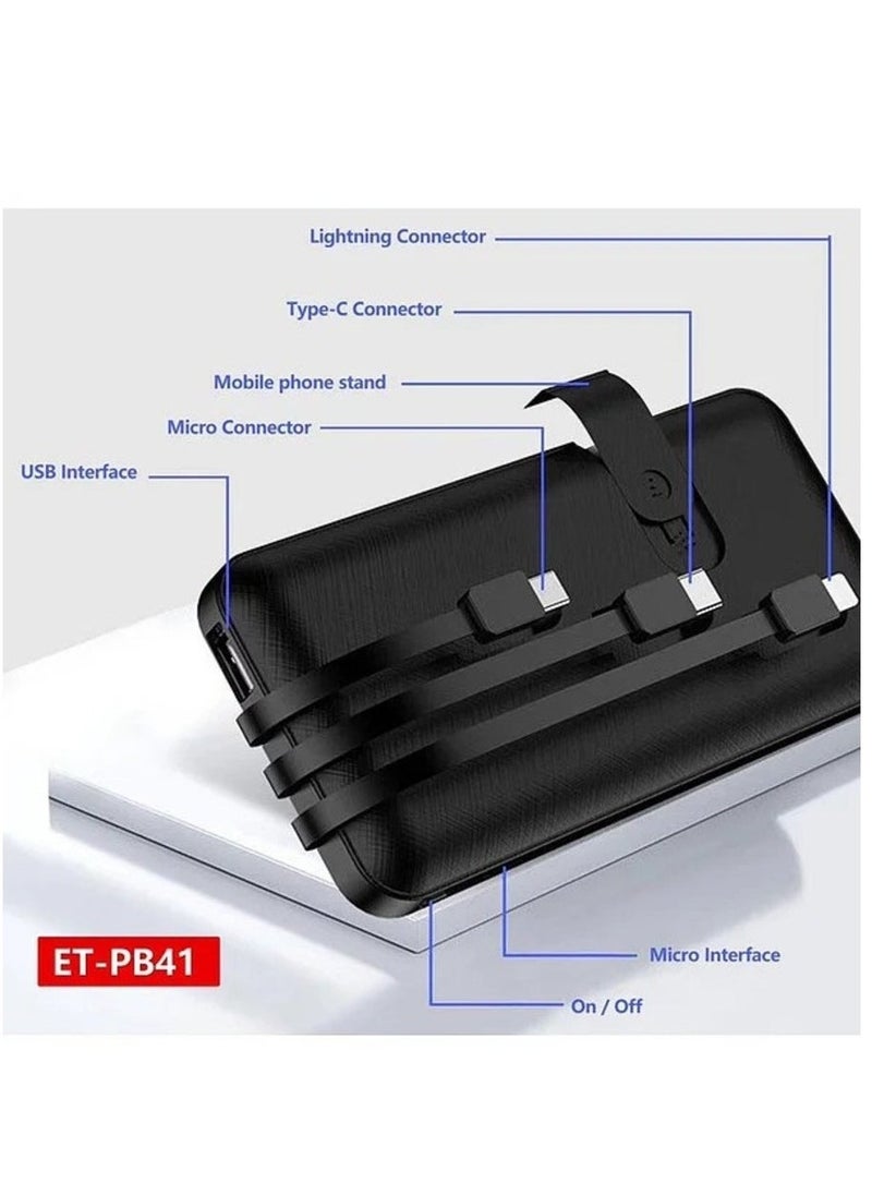 Earldom External battery Power Bank 10000 mAh Earldom ET-PB41  - Image 3