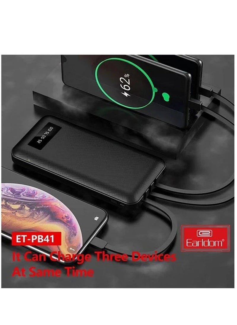 Earldom External battery Power Bank 10000 mAh Earldom ET-PB41  - Image 2