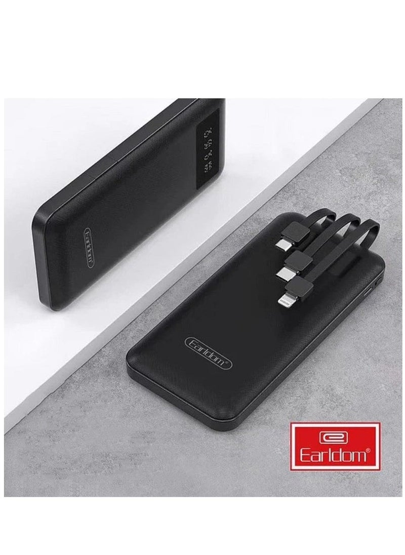 Earldom External battery Power Bank 10000 mAh Earldom ET-PB41  - Image 4