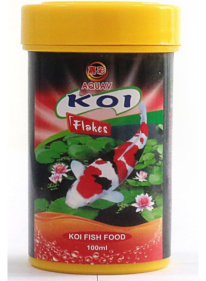 Aqua Koi flakes fish food (100ml) - Image 1