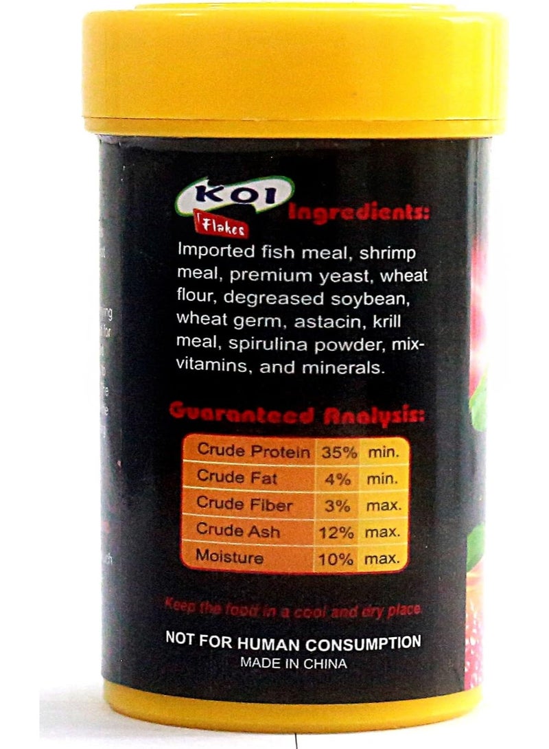 Aqua Koi flakes fish food (100ml) - Image 3