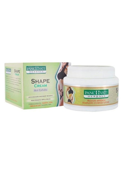 Herbals Anti Cellulite Shape Cream Specially Meant For Stomach Hips Thighs & Arms Tightens And Tones Body Parts Cuts Stubborn Fat From Problem Areas 100 Gm