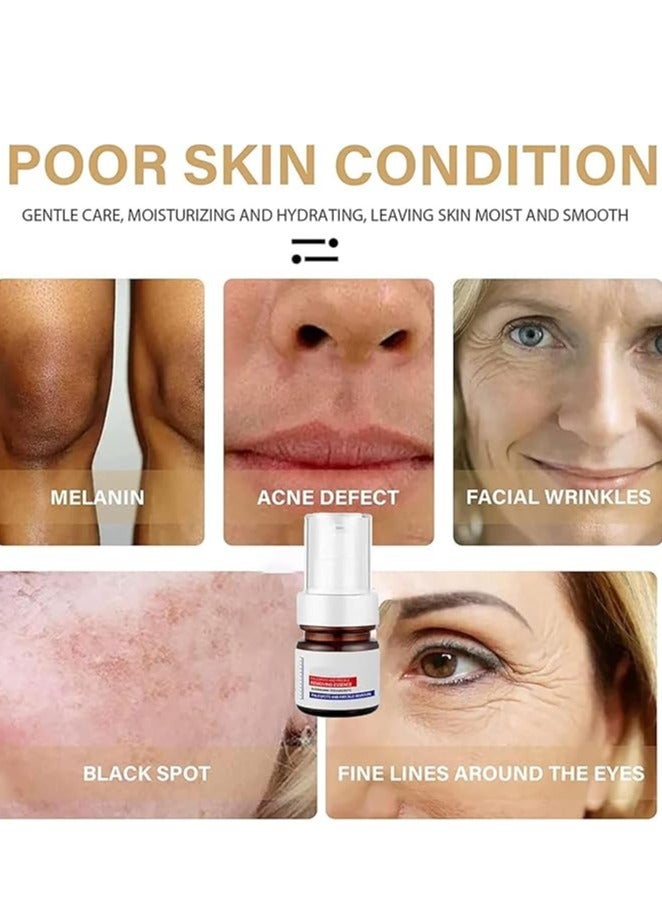 𝐖𝐡𝐢𝐭𝐞𝐧𝐢𝐧𝐠 and 𝐅𝐫𝐞𝐜𝐤𝐥𝐞 removing essence, Magic 𝐖𝐡𝐢𝐭𝐞𝐧𝐢𝐧𝐠 𝐒𝐩𝐨𝐭 Cream, Vitamin C 𝐖𝐡𝐢𝐭𝐞𝐧𝐢𝐧𝐠 𝐅𝐫𝐞𝐜𝐤𝐥𝐞 Cream, Anti-Spot Serum for Face Korean - Image 2