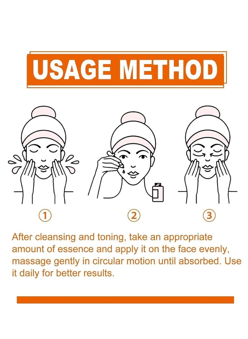 𝐖𝐡𝐢𝐭𝐞𝐧𝐢𝐧𝐠 and 𝐅𝐫𝐞𝐜𝐤𝐥𝐞 removing essence, Magic 𝐖𝐡𝐢𝐭𝐞𝐧𝐢𝐧𝐠 𝐒𝐩𝐨𝐭 Cream, Vitamin C 𝐖𝐡𝐢𝐭𝐞𝐧𝐢𝐧𝐠 𝐅𝐫𝐞𝐜𝐤𝐥𝐞 Cream, Anti-Spot Serum for Face Korean - Image 5