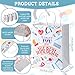 Zonon 24 Pcs Nurses Week Gift Nurse Bags Thanks for Goody Treat Bags with Handle for Appreciation Assistant Cna Medical Graduation Party106 x 83 x 43 Inches Classic Style - Image 4