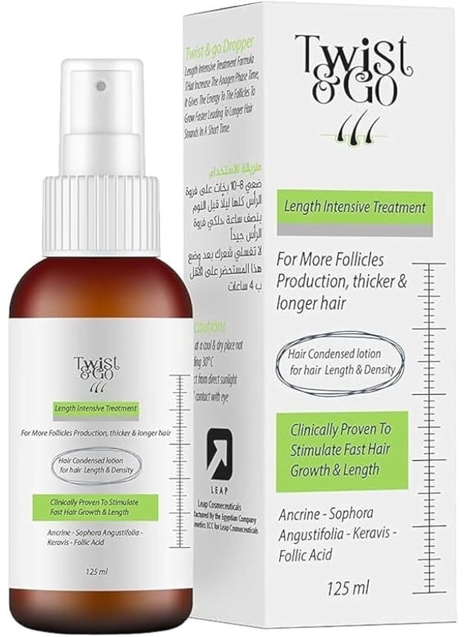  تويست اند جو  لوشن تويست آند جو لإطالة الشعر، مُكثّف، مُحفّز للنمو ومُنتج للبصيلات، مع ريدينسيل وأكرين وحمض الفوليك - Image 2