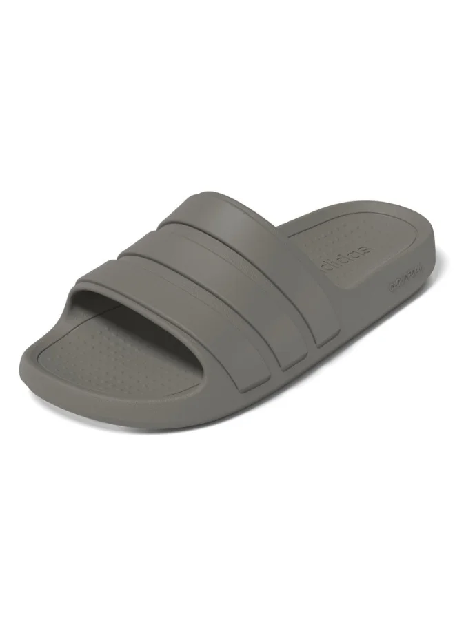 Adidas Adidas Adilette Flow U Grey Sportswear Sandals/Slippers For Unisex