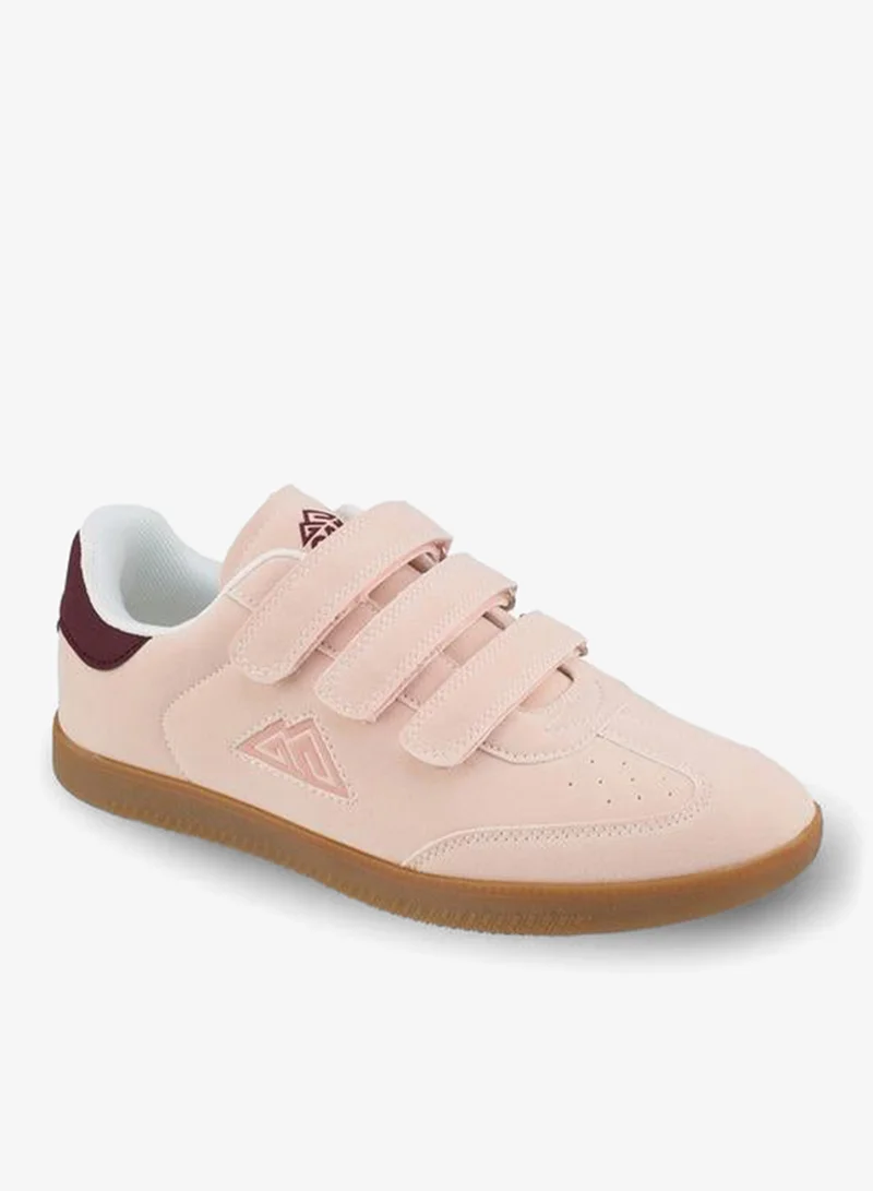 Oaklan By Shoexpress PINK Women Hook & Loop Ankle Sneakers for Women | Best Price UAE
