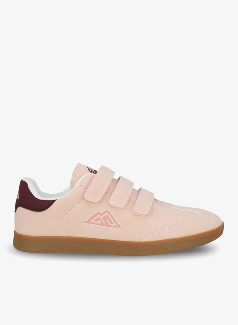 Oaklan By Shoexpress PINK Women Hook & Loop Ankle Sneakers for Women | Best Price UAE