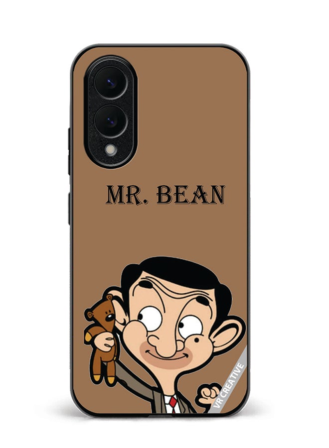 VR CREATIVE Protective Case Cover For Samsung Galaxy S25 Edge Mr Bean Design Multicolour