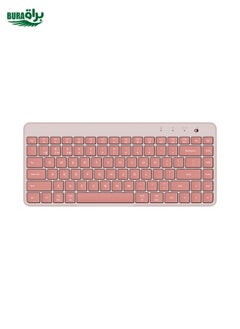 Original Xiaomi XMBXJP01YM 85 Keys Portable Dual-mode Keyboard (Pink)