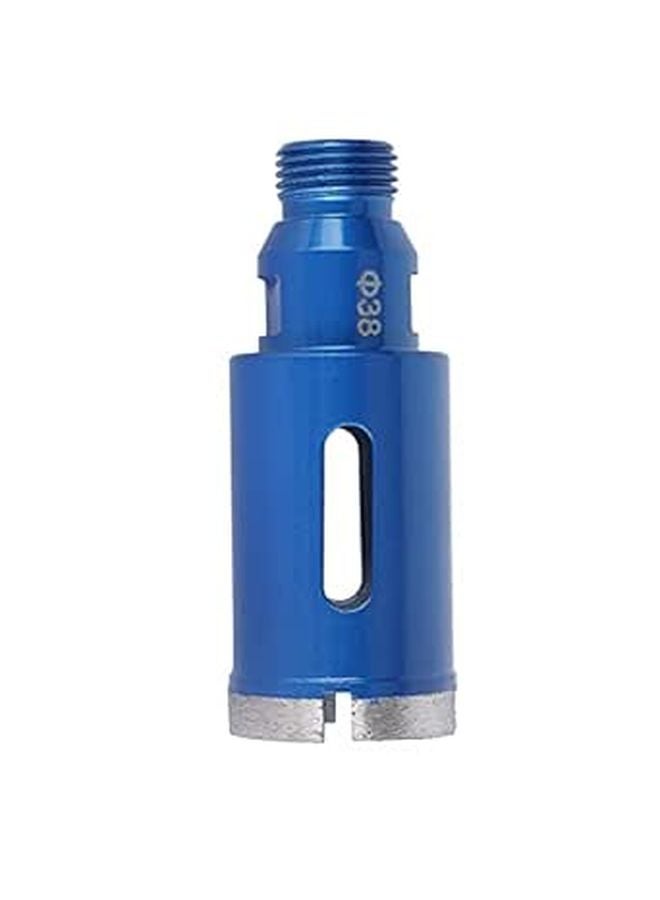38mm Blue Hole Saw Drill Bit For Granite Marble Ceramic Tile Quartz Stone - Image 1
