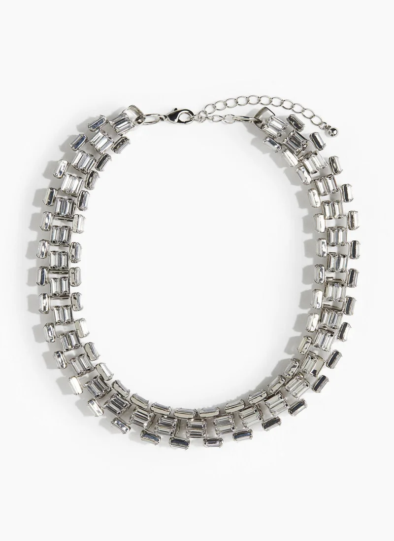 H&M Rhinestone Necklace