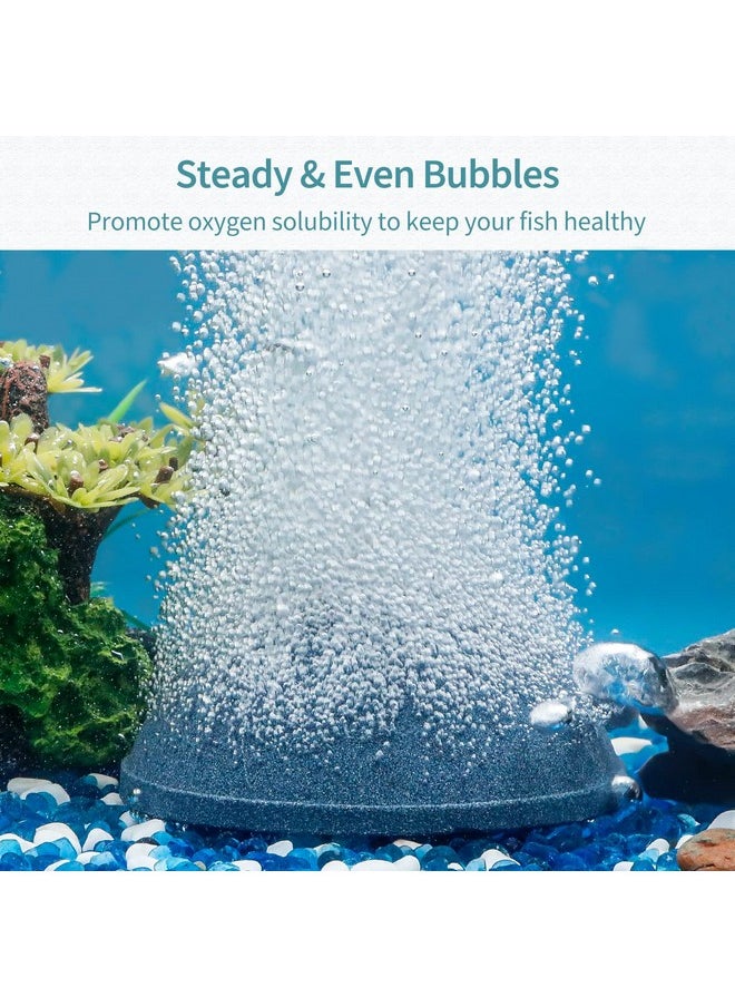 Pawfly Pawfly Aquarium Air Stone 4 Inch Bread, Fish Tank Air Stone Oxygen Diffuser for Air Pump Fish Tank Bucket Pond and DWC Reservoir  - Image 2