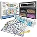 Rainbow Loom Bracelet Craft Kit Features Carrying Case 8 Bracelet Instructions Bracelet Display Rack 1800 Colorful Bands Make Up to 72 Bracelets for Boys and Girls 7 - Image 4