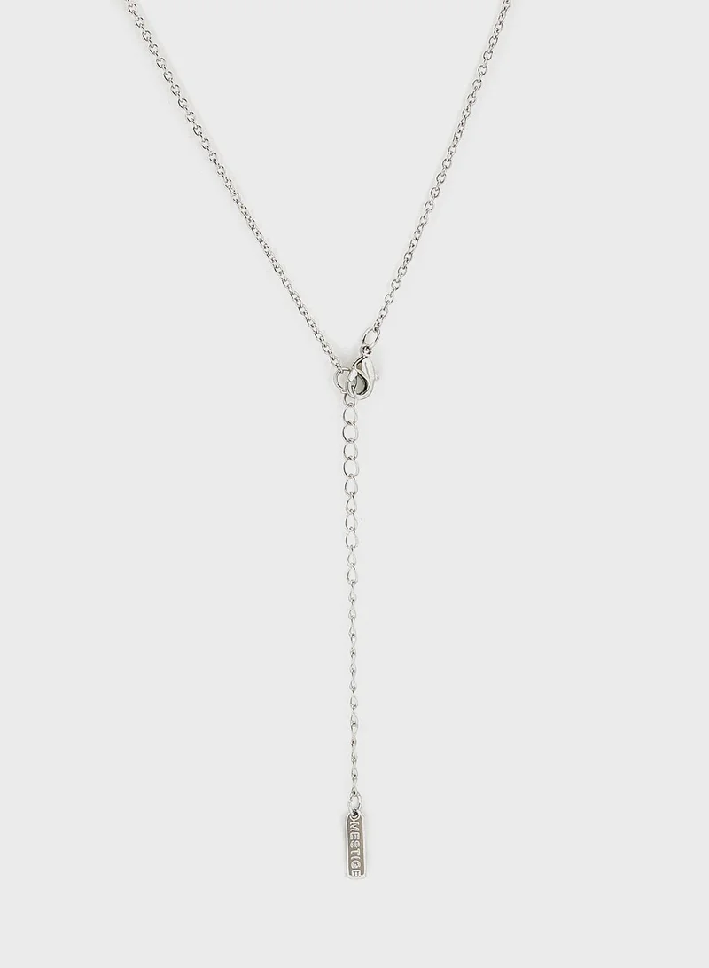 Mestige I Love Dogs Floating Charm Necklace