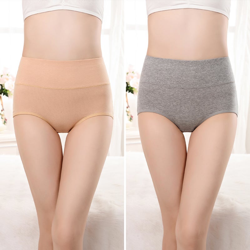 Cotton Underwear Cotton Solid Color Underwear Generation Assembly Packaging M-4Xl Tmall Large Size - Image 1