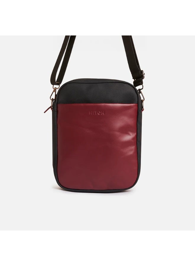 Hitch Courier - Crossbody Bag - Burgundy - Image 3