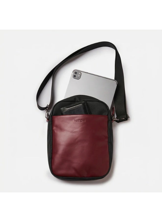 Hitch Courier - Crossbody Bag - Burgundy - Image 4