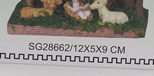 Lilone Beautiful Christmas Crib Nativity Set Multicolor 12 x 5 x 9 CM - Image 5