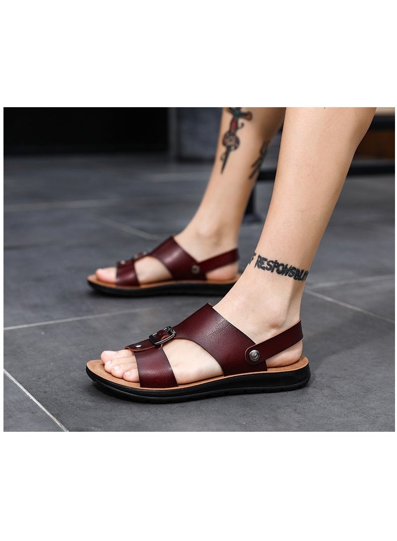 NIBEMINENT Men's Summer  Casual Beach  Fashion Sandals - Image 3