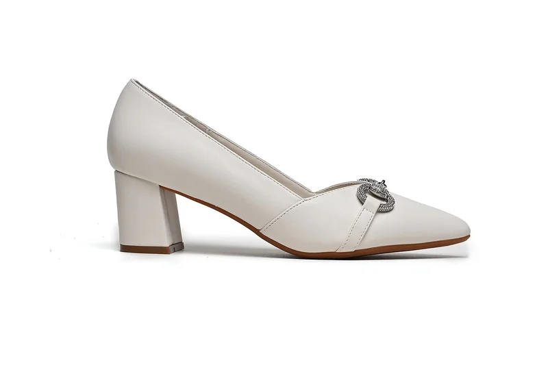 Cuple Elegant high-heeled pumps with buckle